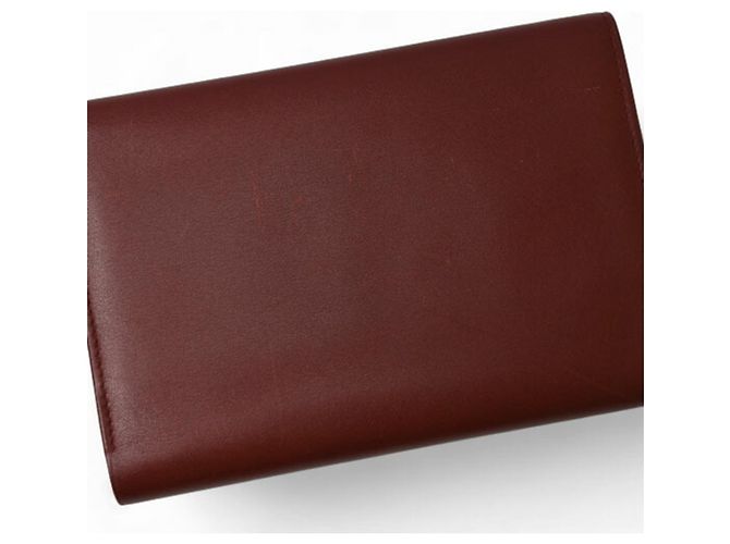 Cartera Tri-Fold Must de Cartier en Burdeos - vista 6