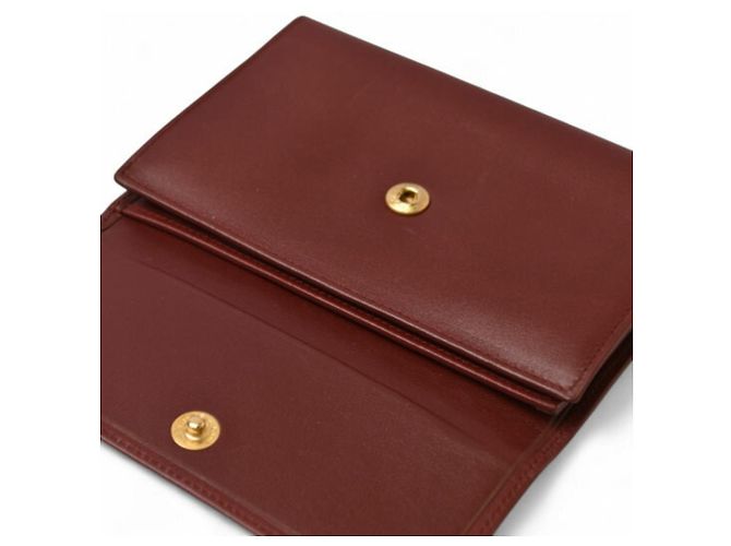 Cartera Tri-Fold Must de Cartier en Burdeos - vista 9