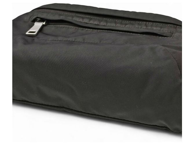 Prada Nylon Bauchtasche Schwarz - Ansicht 10
