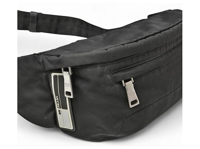 Prada Nylon Bauchtasche Schwarz - Ansicht 2