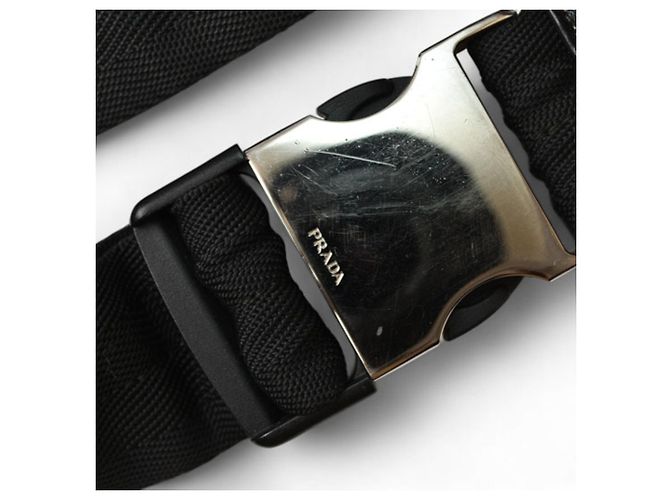 Prada Nylon Bauchtasche Schwarz - Ansicht 7