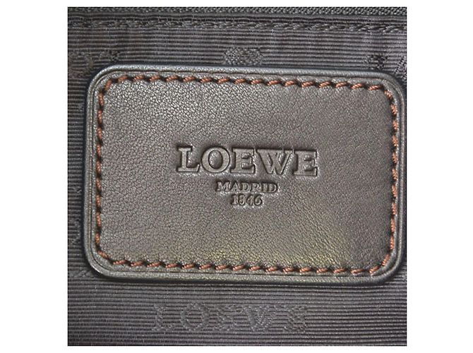 Borsa a Spalla Loewe Anagram in Marrone Scuro - vista 13