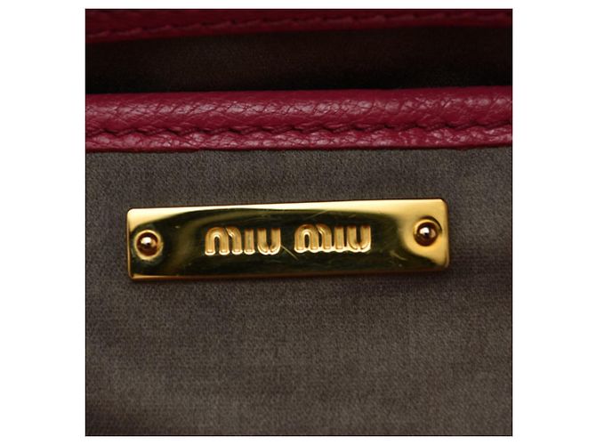 Borsa a spalla/borsa Miu Miu 2 in 1 in rosa - vista 14