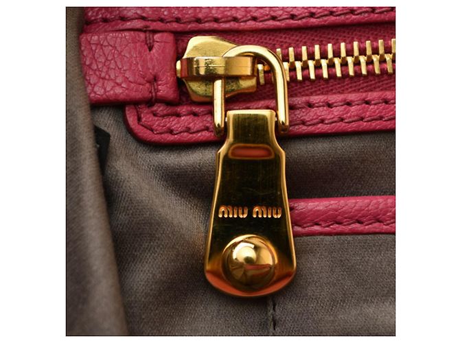 Borsa a spalla/borsa Miu Miu 2 in 1 in rosa - vista 15