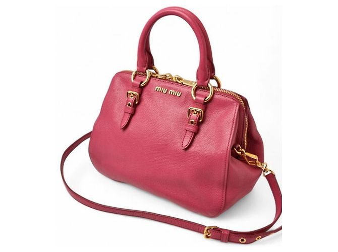 Borsa a spalla/borsa Miu Miu 2 in 1 in rosa - vista 4