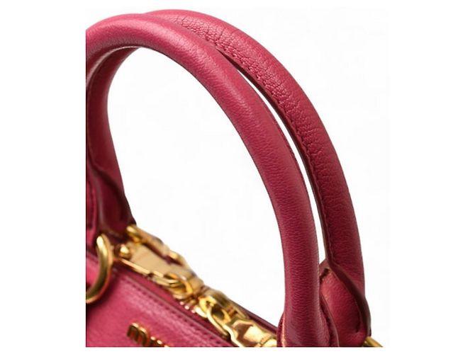 Borsa a spalla/borsa Miu Miu 2 in 1 in rosa - vista 5