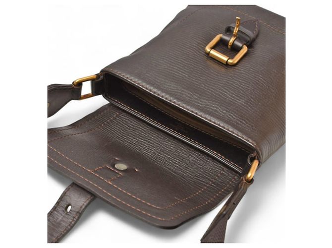 Borsa a Spalla da Uomo Louis Vuitton Coffee Utah Yuma Marrone - vista 12