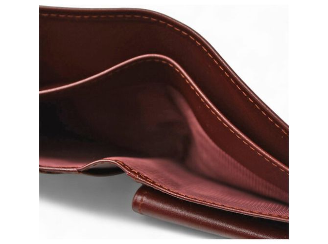 Portafoglio bi-fold Cartier Must de Bordeaux Bordò - vista 10