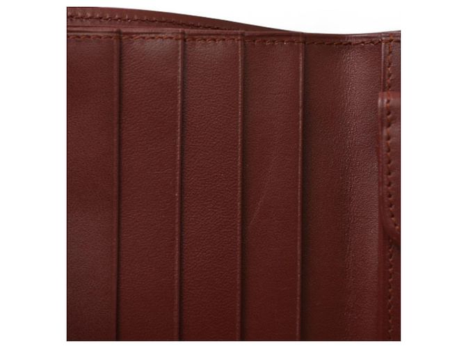 Portafoglio bi-fold Cartier Must de Bordeaux Bordò - vista 12