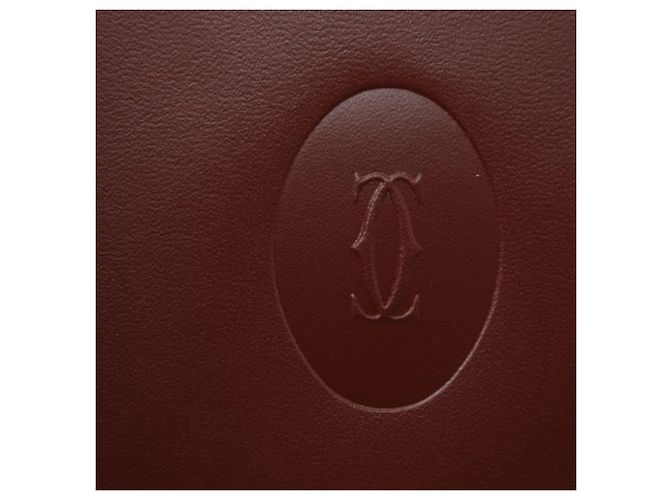 Portafoglio bi-fold Cartier Must de Bordeaux Bordò - vista 5