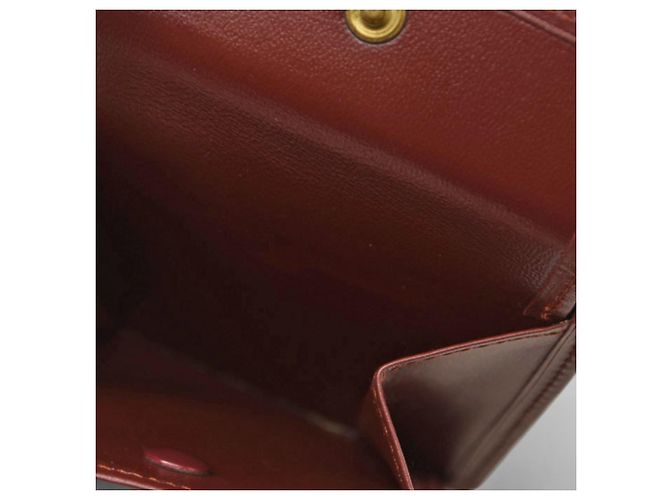 Portafoglio bi-fold Cartier Must de Bordeaux Bordò - vista 9