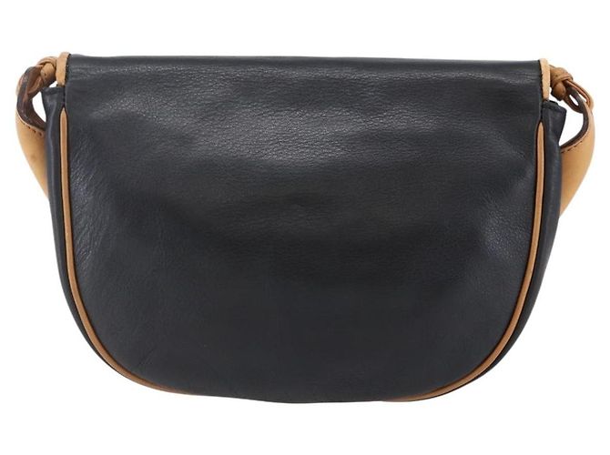 Céline Borsa a Spalla Celine in Pelle Nero - vista 2
