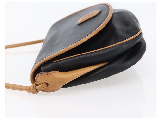 Céline Borsa a Spalla Celine in Pelle Nero - vista 3