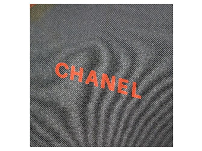 Bufanda de seda roja Chanel - vista 6