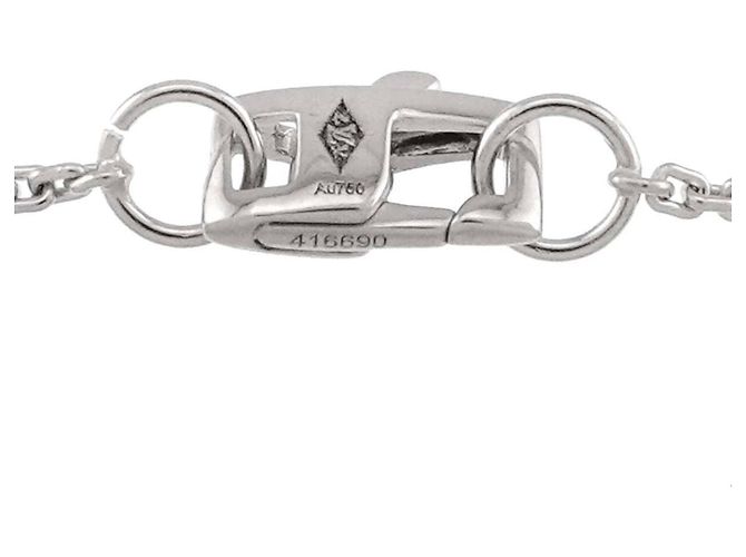 Collana in diamante Pavé Lockit Pandante Louis Vuitton - vista 4