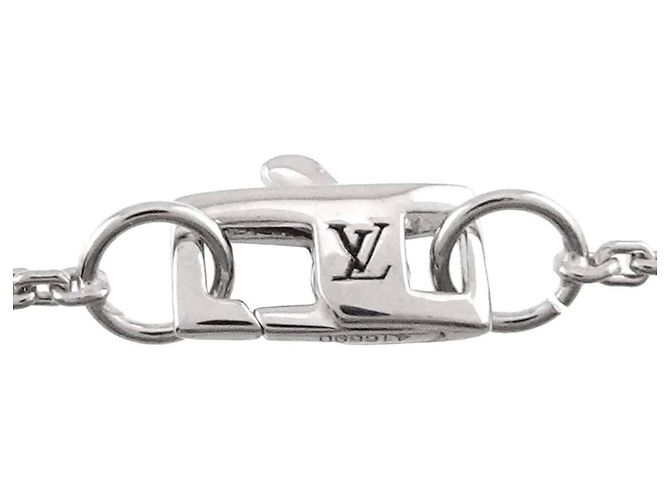 Collana in diamante Pavé Lockit Pandante Louis Vuitton - vista 5