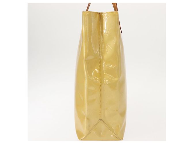 Borsa Reade Monogram Vernis MM Louis Vuitton Beige - vista 4