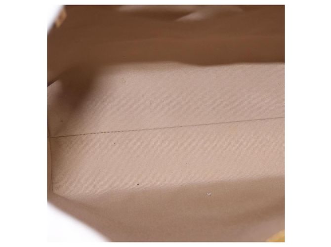 Borsa Reade Monogram Vernis MM Louis Vuitton Beige - vista 5