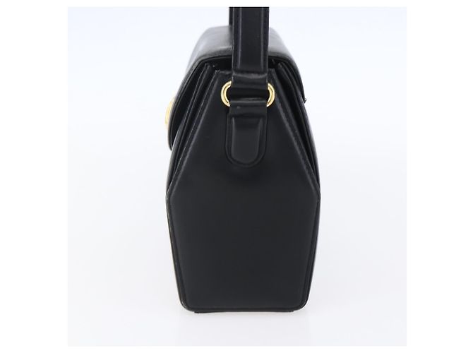 Vintage Handtasche aus Leder von Givenchy Schwarz - Ansicht 4