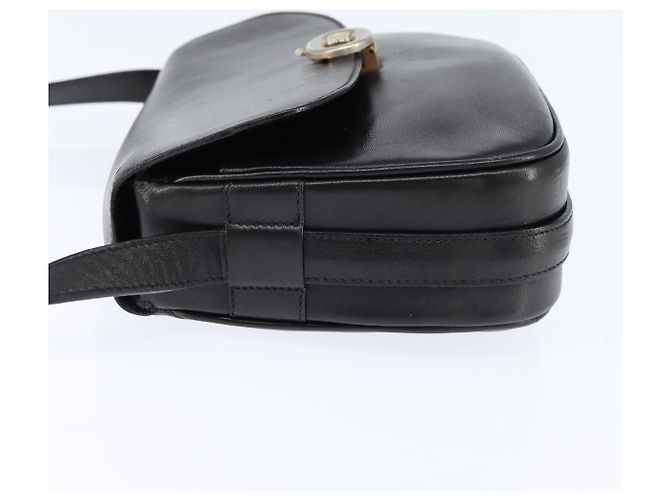 Céline Bolsa de Ombro de Couro Celine Preto - vista 3