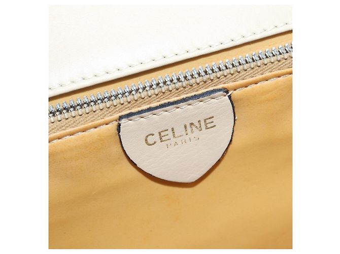 Céline Borsa a Spalla Celine in Pelle Beige - vista 6
