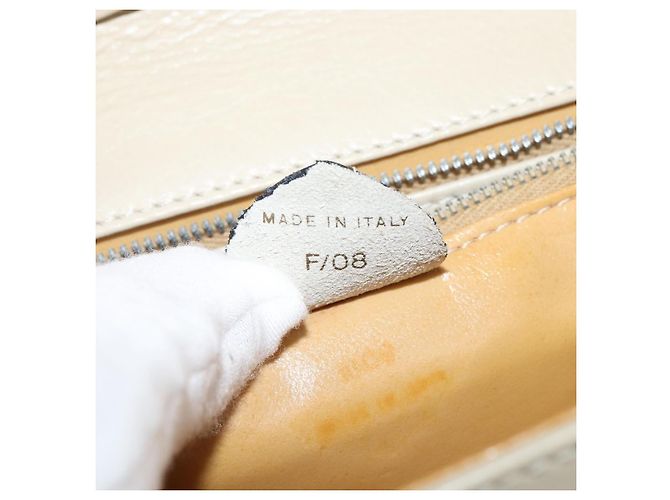 Céline Borsa a Spalla Celine in Pelle Beige - vista 7