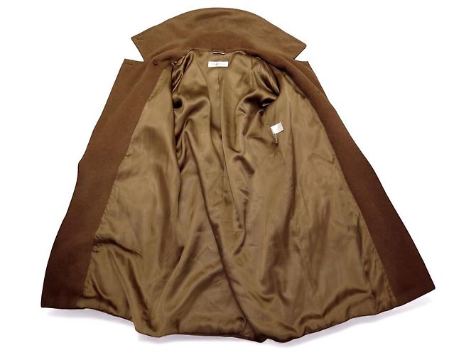 ABRIGO LARGO MAX MARA MANUELA 70% ALPACA Y 30% LANA CINTURÓN CAMEL Camello - vista 5
