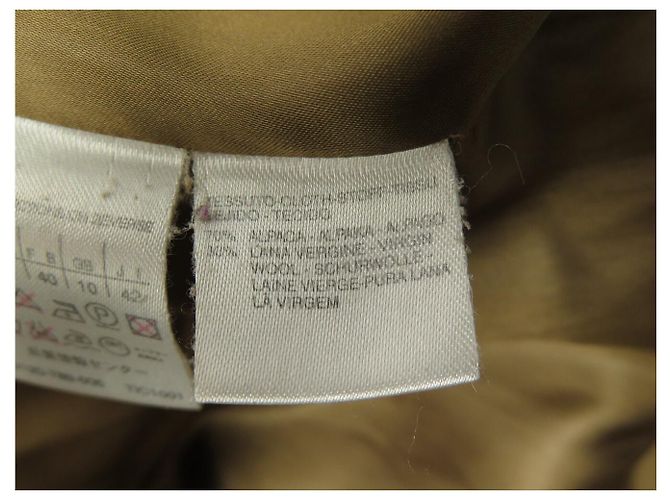 ABRIGO LARGO MAX MARA MANUELA 70% ALPACA Y 30% LANA CINTURÓN CAMEL Camello - vista 9