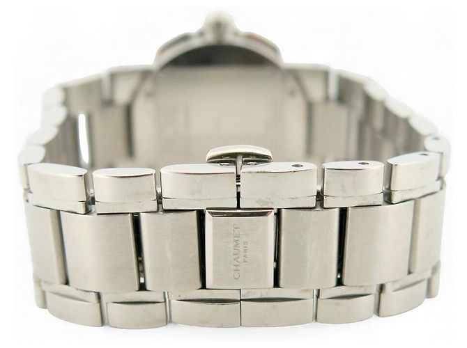 RELÓGIO CHAUMET CLASS ONE 622C 33MM EM AÇO COM 20 DIAMANTES RELÓGIO LADY QUARTZ - vista 5