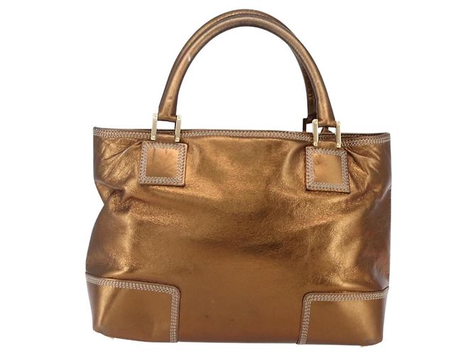 Borsa in pelle Anagram vintage Loewe Metallico - vista 2