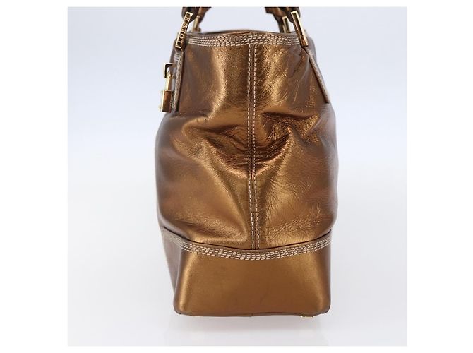 Borsa in pelle Anagram vintage Loewe Metallico - vista 4