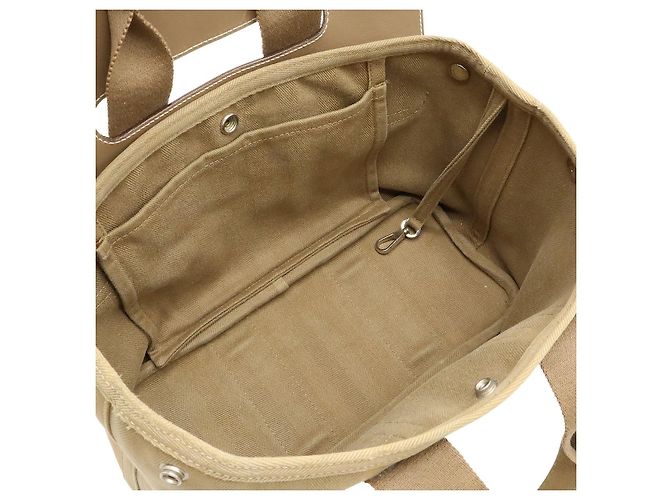 Borsa Toilachevron PM Valparaiso di Hermès Marrone Taupe - vista 8