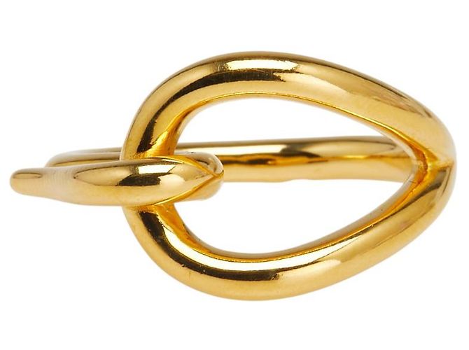 Ring Anillo de bufanda Jumbo de Hermès Dorado - vista 2