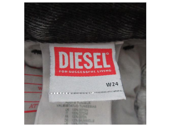 Autre Marque Pantalones de denim D-Reggy 1999 de DIESEL Negro - vista 11