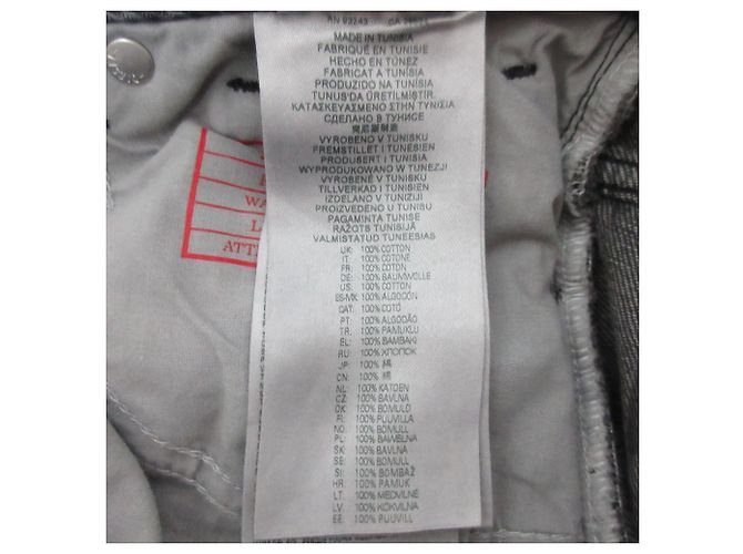 Autre Marque Pantalones de denim D-Reggy 1999 de DIESEL Negro - vista 13