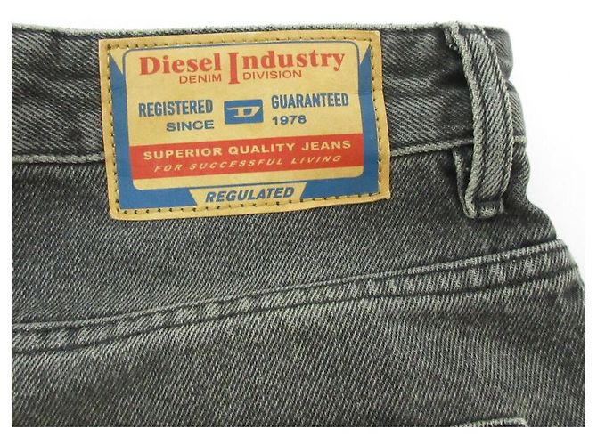 Autre Marque Pantalones de denim D-Reggy 1999 de DIESEL Negro - vista 7