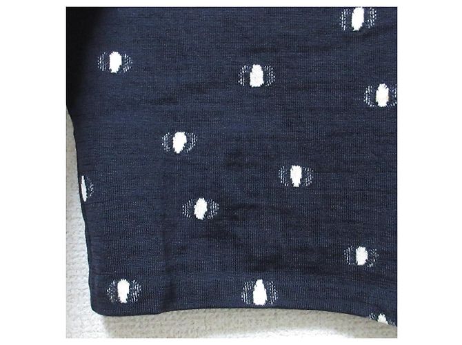 Autre Marque Conjunto Jacquard de Lunares Sally Scott Azul Azul marino - vista 7