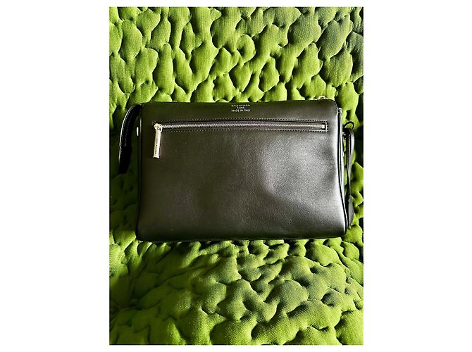 Balenciaga BORSA MESSENGER NERA PICCOLA CON ZIP BEL AIR PER UOMO Nero - vista 9