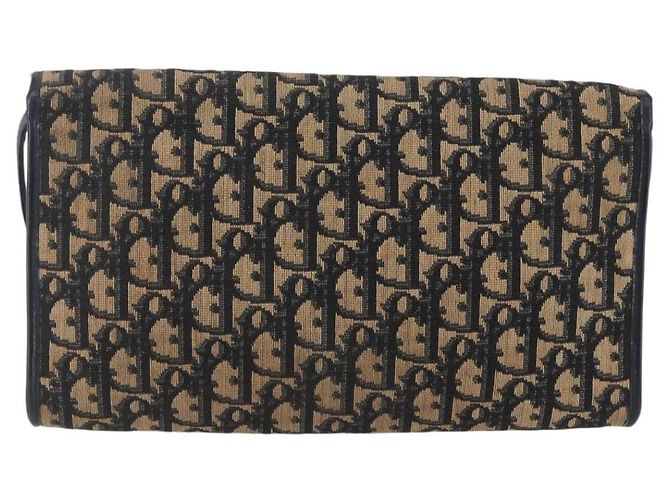 Borsa a tracolla Christian Dior Trotter canvas 28 cm - vista 3