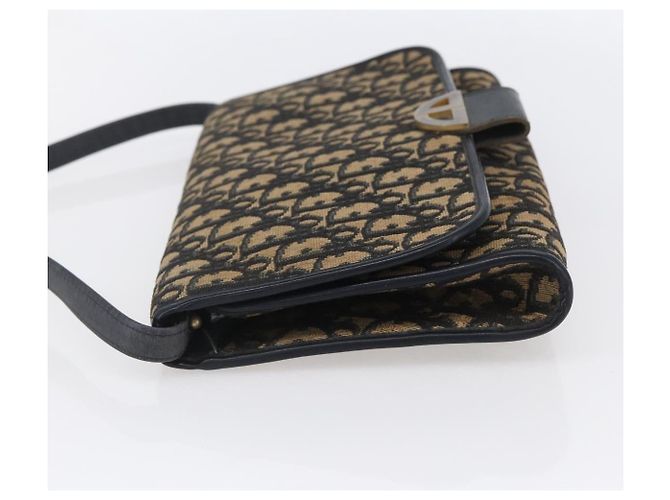 Borsa a tracolla Christian Dior Trotter canvas 28 cm - vista 4