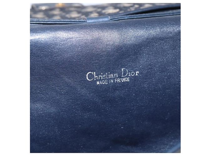 Borsa a tracolla Christian Dior Trotter canvas 28 cm - vista 6