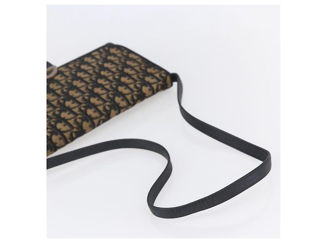 Borsa a tracolla Christian Dior Trotter canvas 28 cm - vista 7