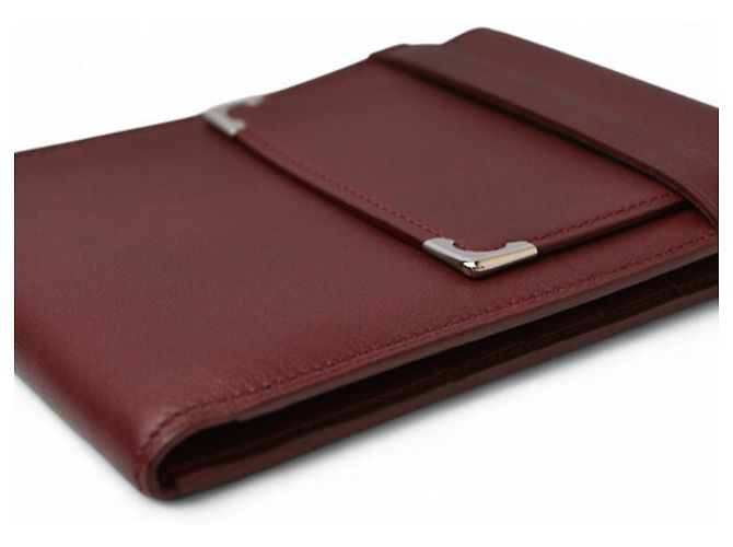 Billetera plegable Cartier Bordeaux Burdeos - vista 11