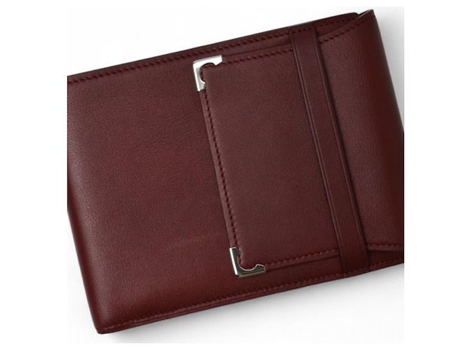 Billetera plegable Cartier Bordeaux Burdeos - vista 12