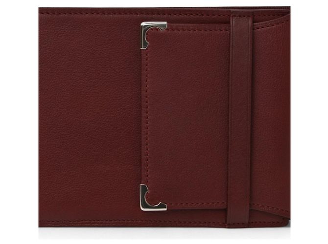 Billetera plegable Cartier Bordeaux Burdeos - vista 2