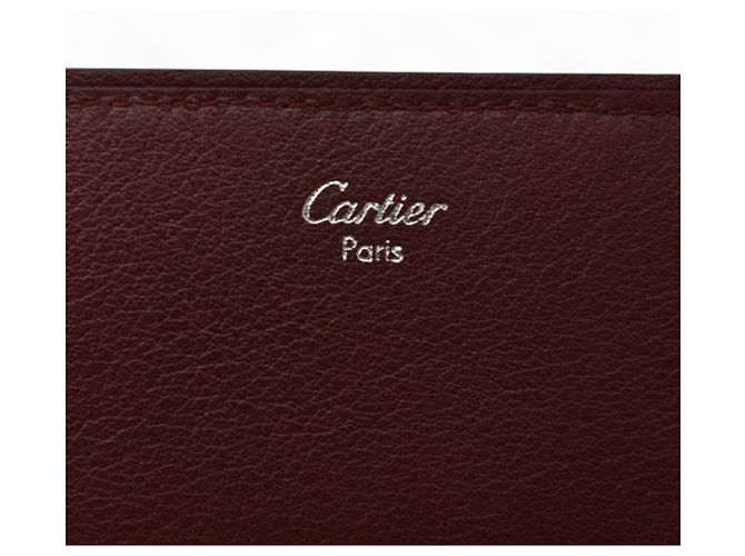 Billetera plegable Cartier Bordeaux Burdeos - vista 5
