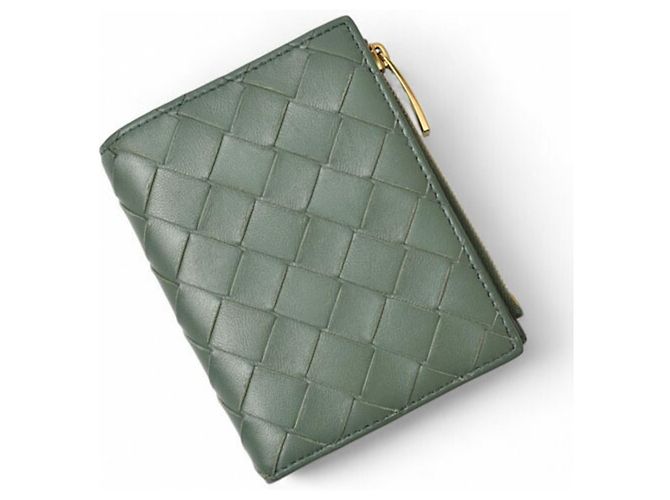 Billetera Mini Bi-Fold Intrecciato Bottega Veneta - vista 3