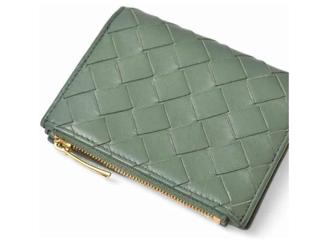 Billetera Mini Bi-Fold Intrecciato Bottega Veneta - vista 4
