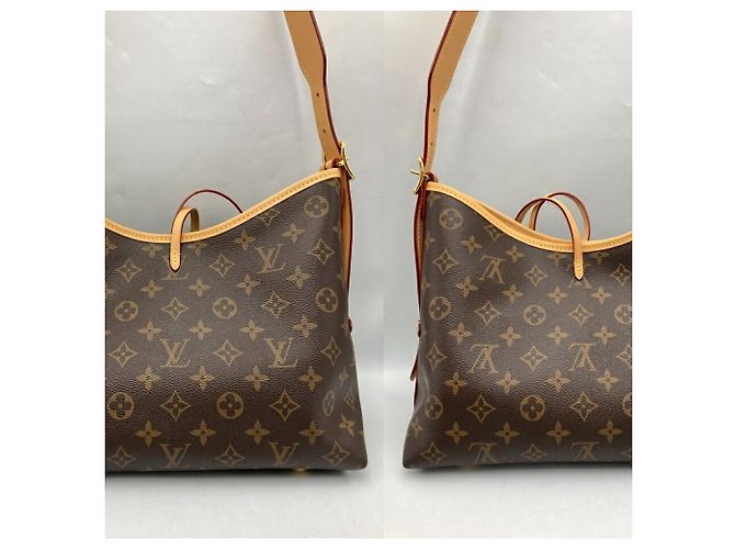 Louis Vuitton Monogram Carryall NM PM M46203 Schultertasche Braun - Ansicht 2