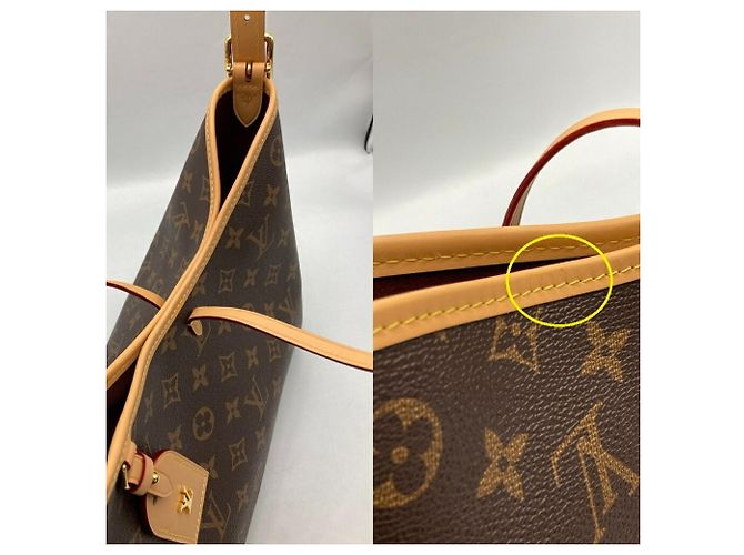 Louis Vuitton Monogram Carryall NM PM M46203 Schultertasche Braun - Ansicht 4